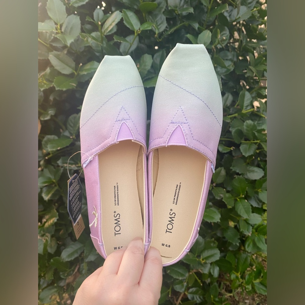 Toms Alpargatas Lilac Ombre